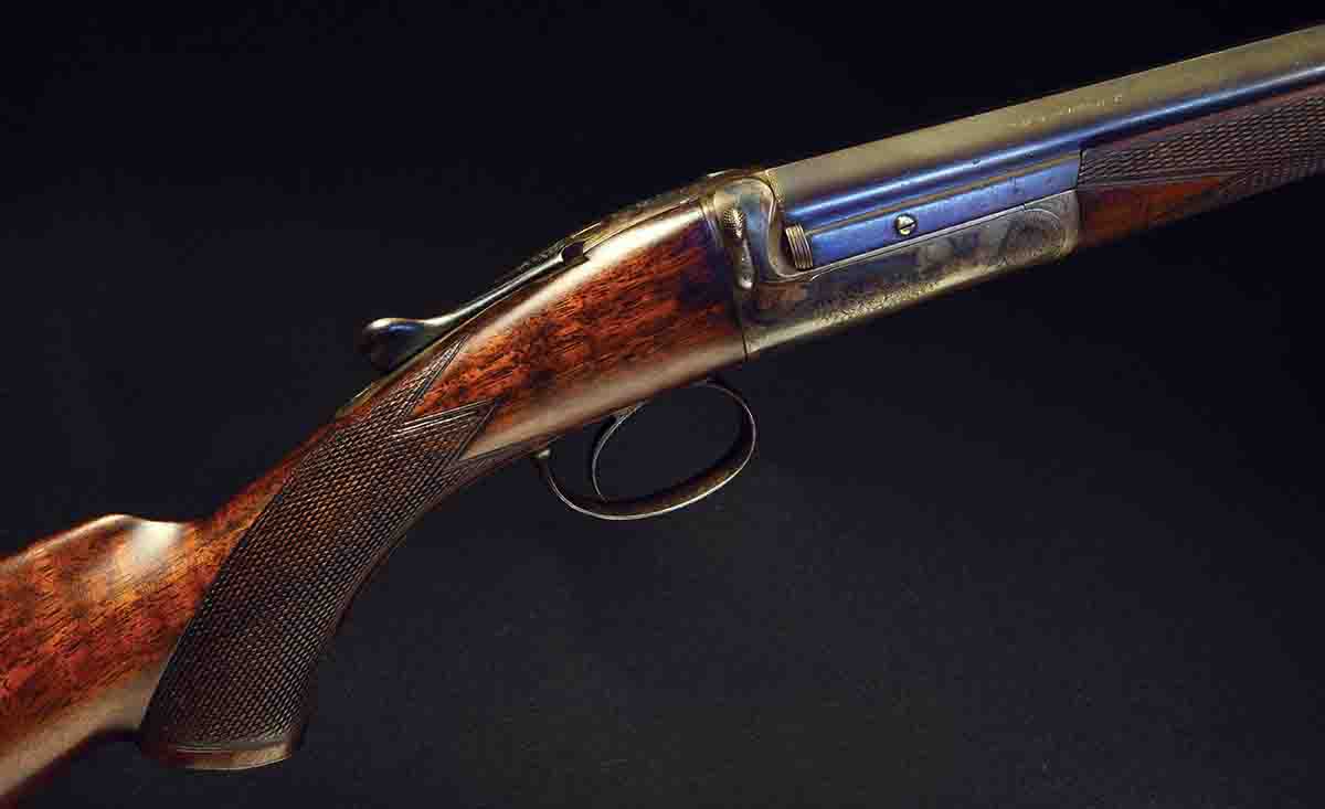 Joseph Harkom Rook & Rabbit Rifle, chambered in .300 Rook.